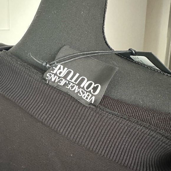 Versace jeans couture women’s Oversized logo print Sweatshirt SizeS - Picture 9 of 15